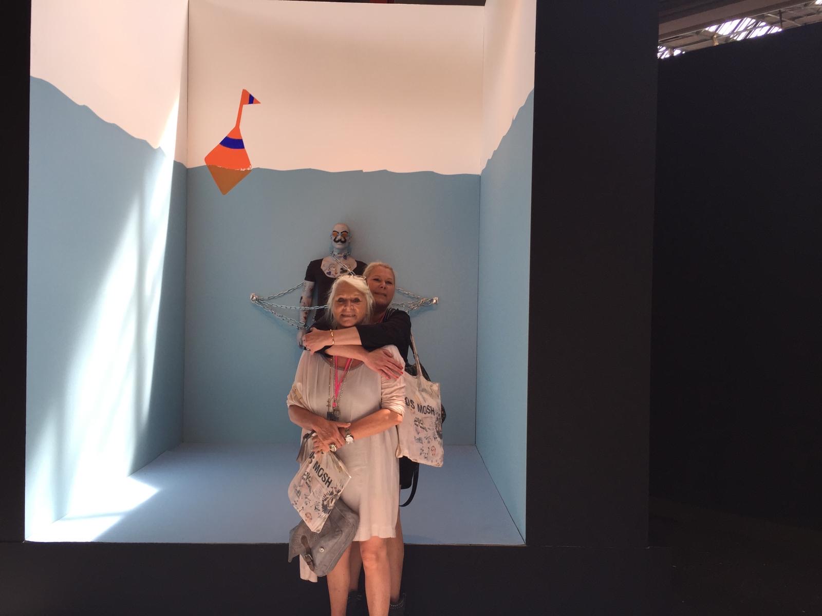 Marlies und Britta Randebrock gemeinsam